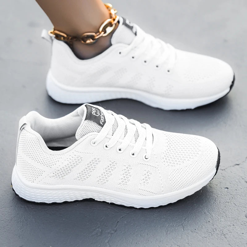 Chaussures de sport décontractées avec maille respirante pour hommes et femmes