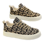 Baskets en toile confortables et décontractées pour homme