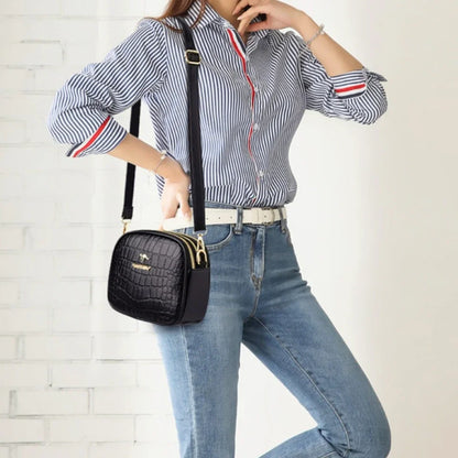 Sac à bandoulière en cuir de haute qualité pour femmes