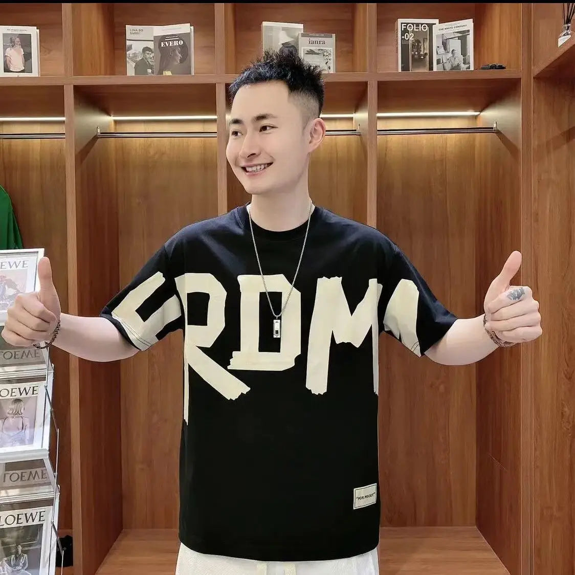 T-shirt à manches courtes pour homme