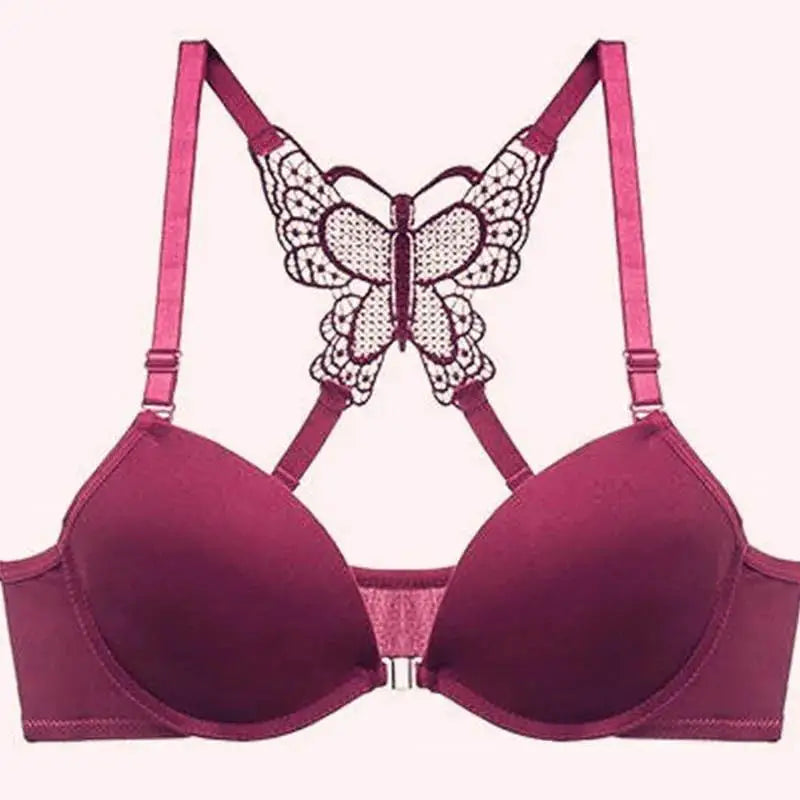 Soutien-gorge push up à bretelles réglables pour femme