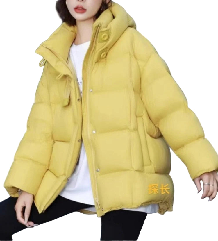 Manteau 90% duvet de canard blanc pour femme