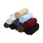 Pantalons décontractés couleur unie jambe droite coupe pour hommes