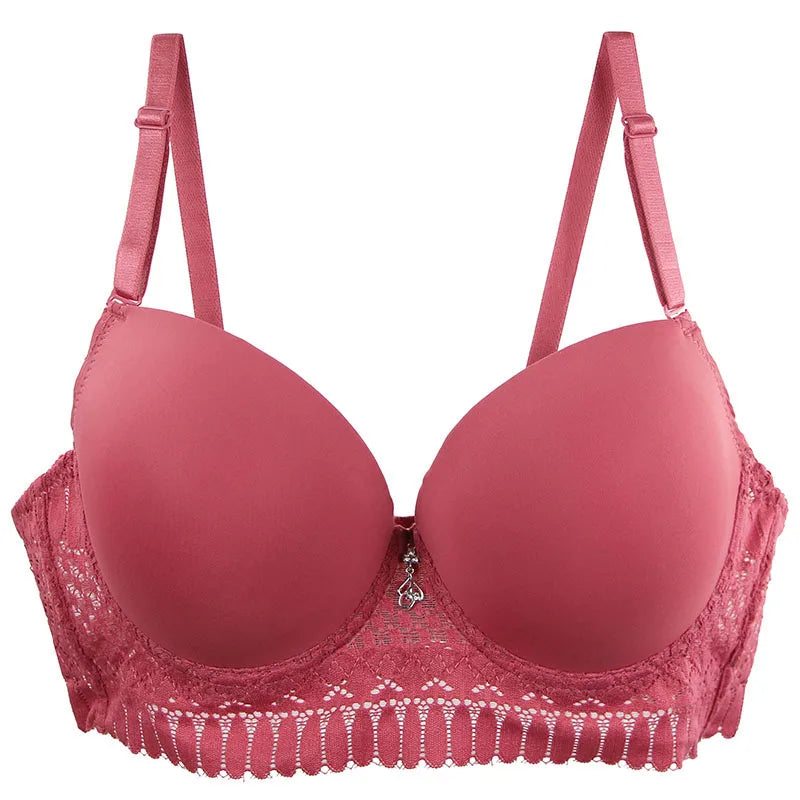 Soutien-gorge grande taille en dentelle pour femmes