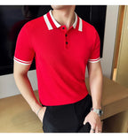 Polo à manches courtes pour hommes