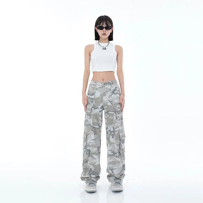 Pantalon Cargo de Camouflage pour femmes