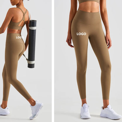 Pantalon taille haute, leggings de sport, de fitness, version classique