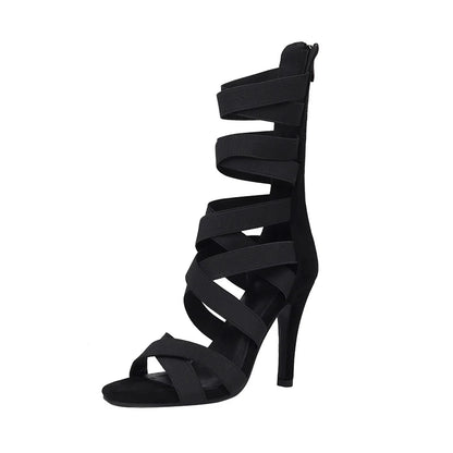 Bottines en maille pour femmes