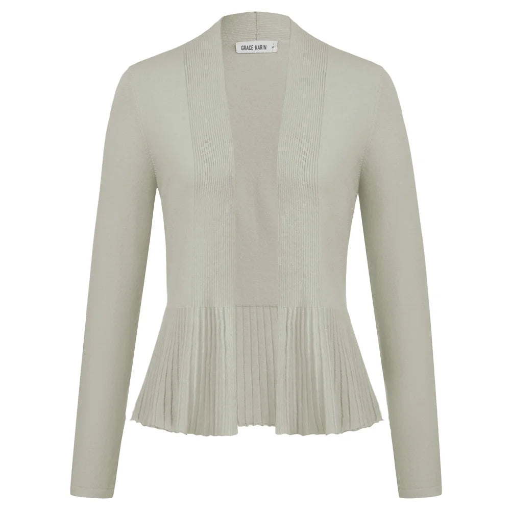 Manteau trapèze décontracté à manches longues pour femmes