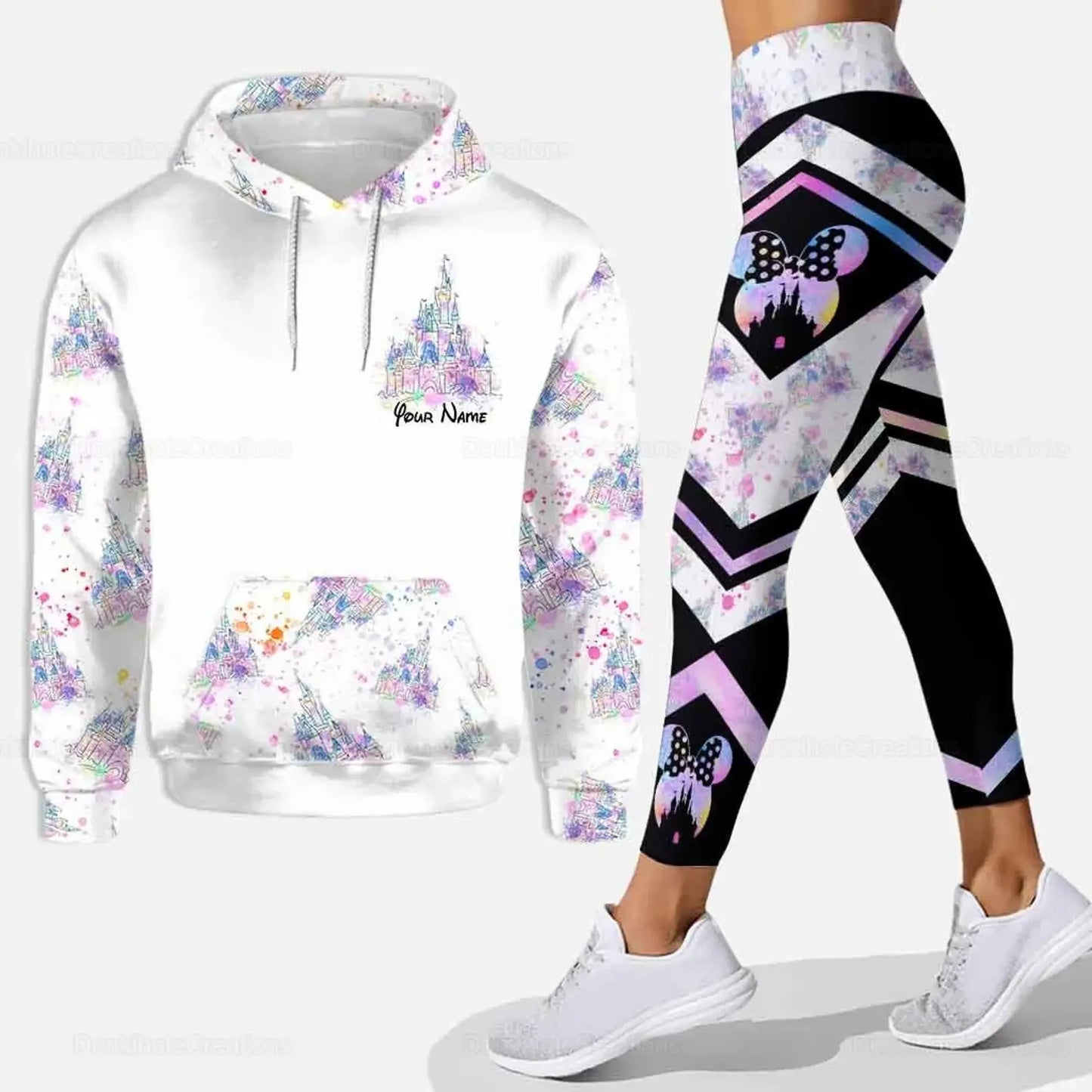 Ensemble sweat à capuche et Leggings Disney Jack Skellington  pour femme