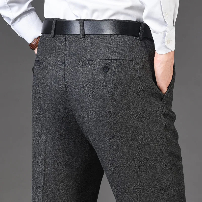 Pantalon de costume en cachemire pour hommes