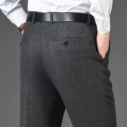 Pantalon de costume en cachemire pour hommes