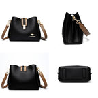 à main en cuir de marque véritable pour femmes