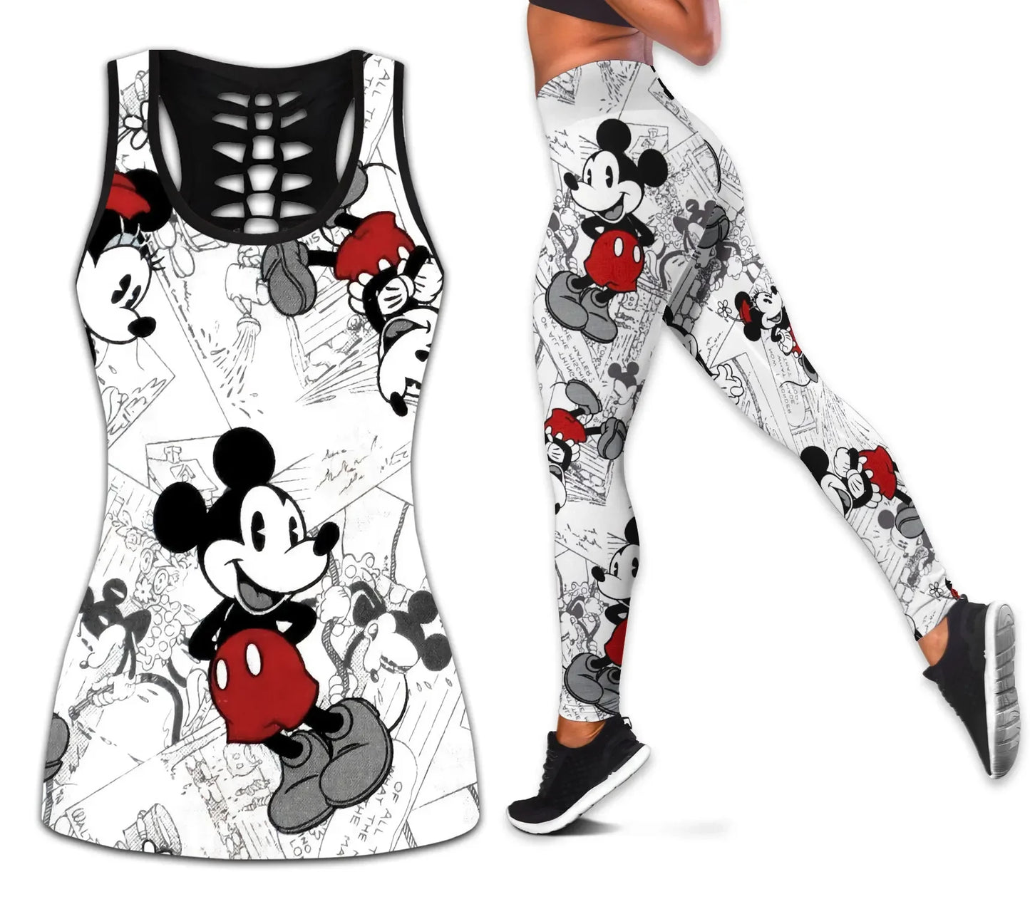 Ensemble débardeur et Leggings Disney Mickey pour femmes