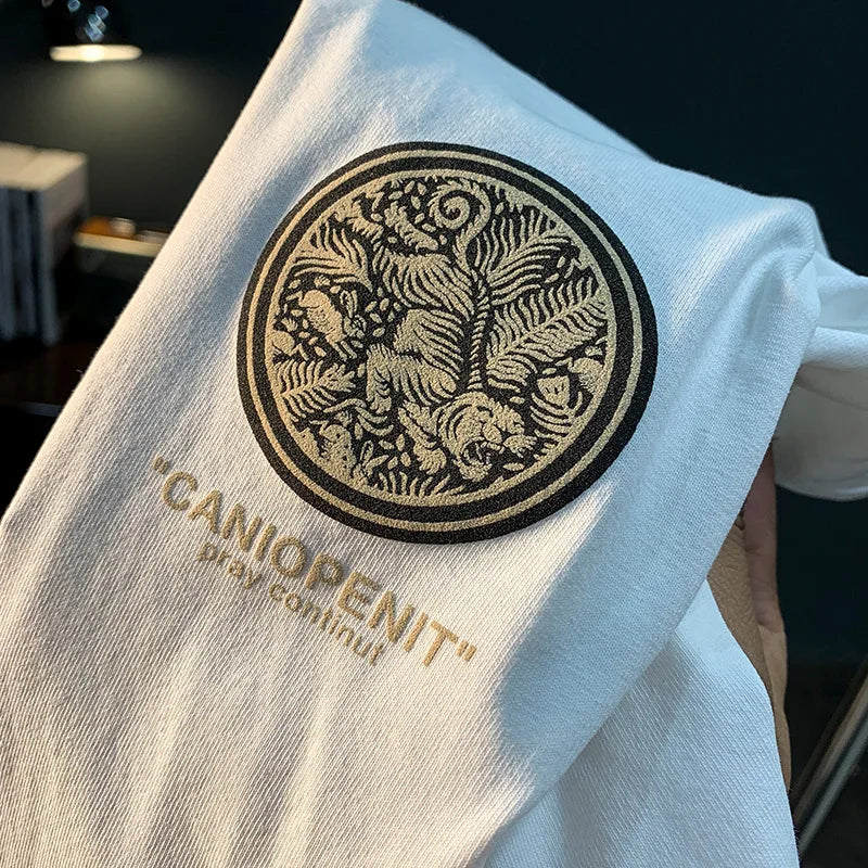 T-shirt à manches courtes haut de gamme pour homme