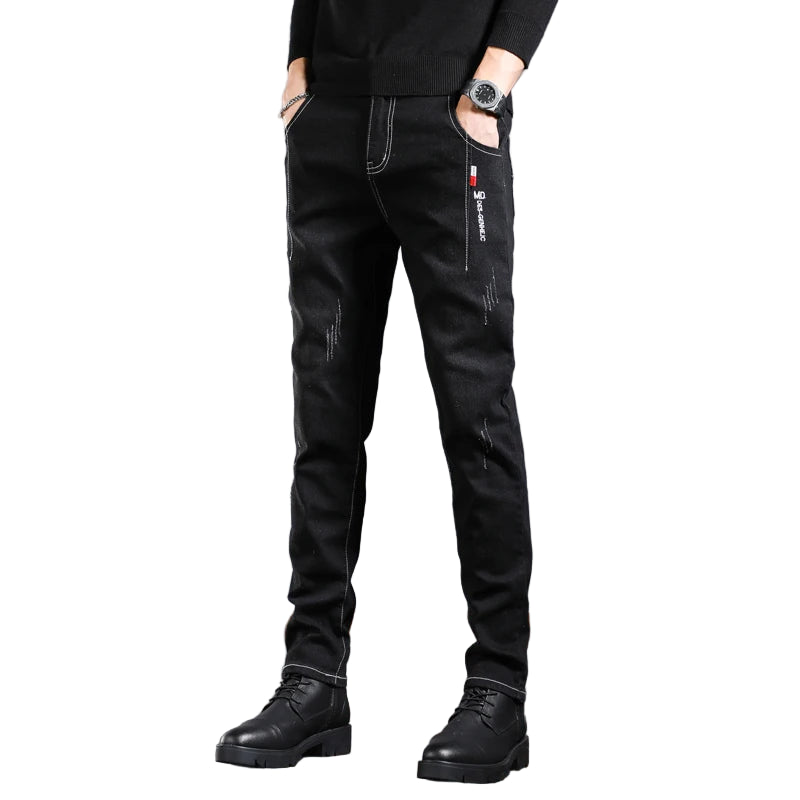 Jean slim en denim pour hommes