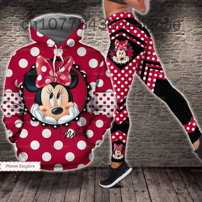 Ensemble sweat à capuche et Leggings Disney Minnie  pour femme