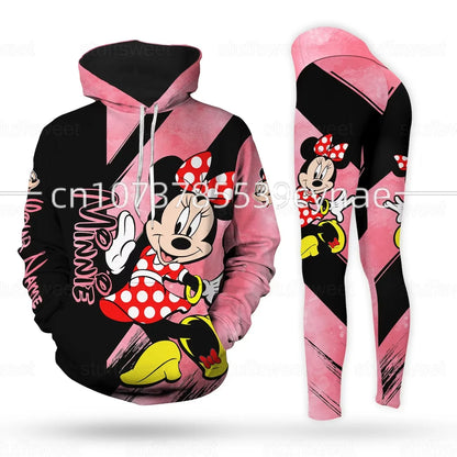 Ensemble sweat à capuche et Leggings Disney Minnie  pour femme