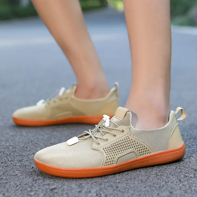 Baskets pieds nus minimalistes unisexes,