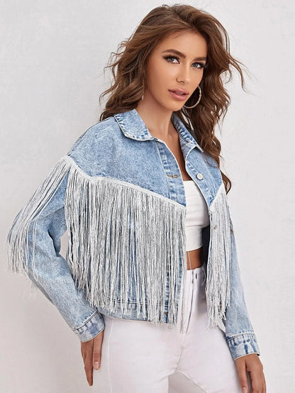 Veste en jean pour femmes