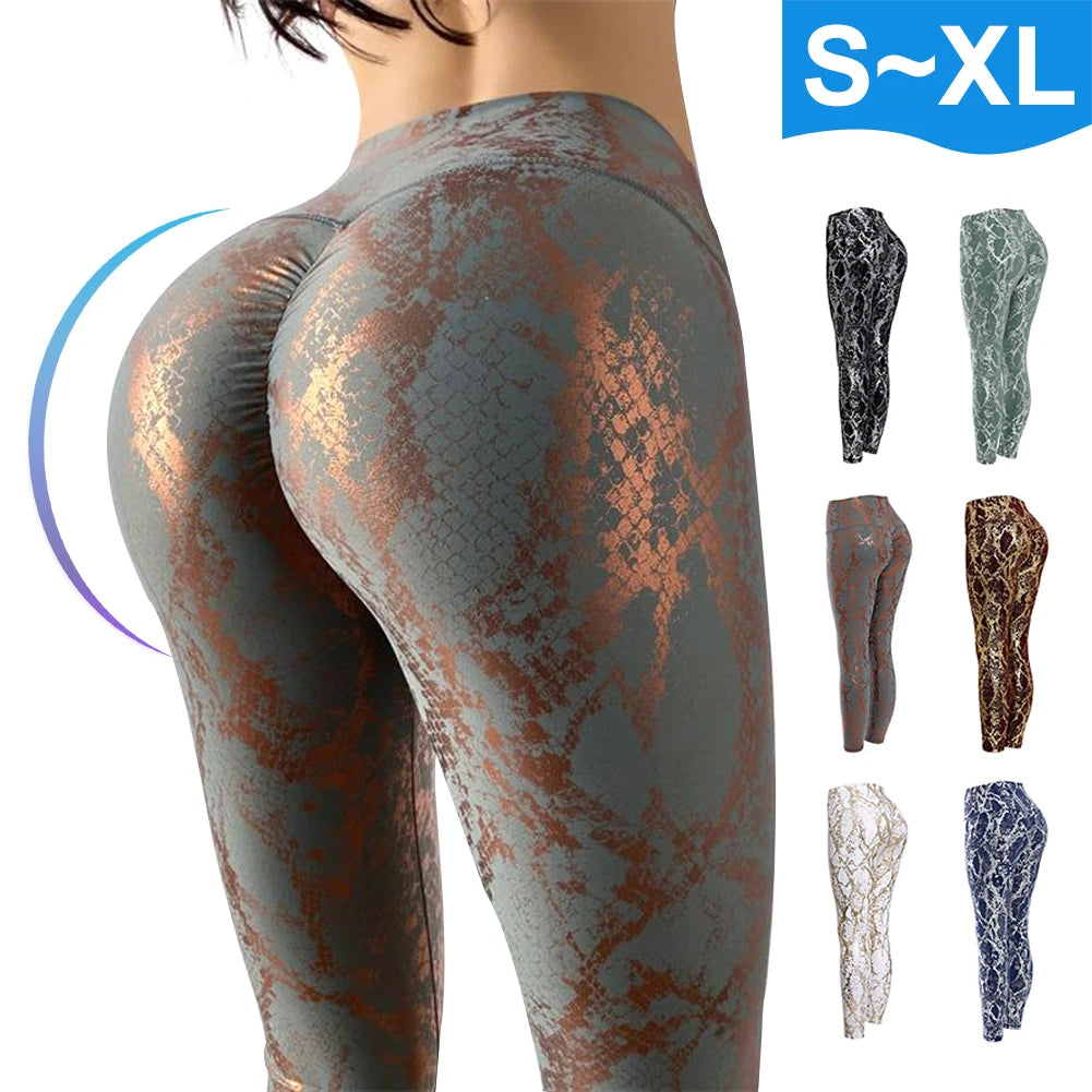 Leggings de sport pour femmes, pantalon de yoga taille haute