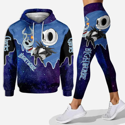 Ensemble sweat à capuche et Leggings Disney Cauchemar avant Noël Sally pour femme