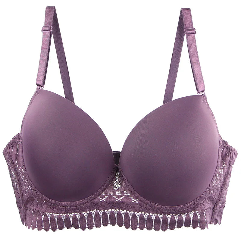 Soutien-gorge grande taille en dentelle pour femmes