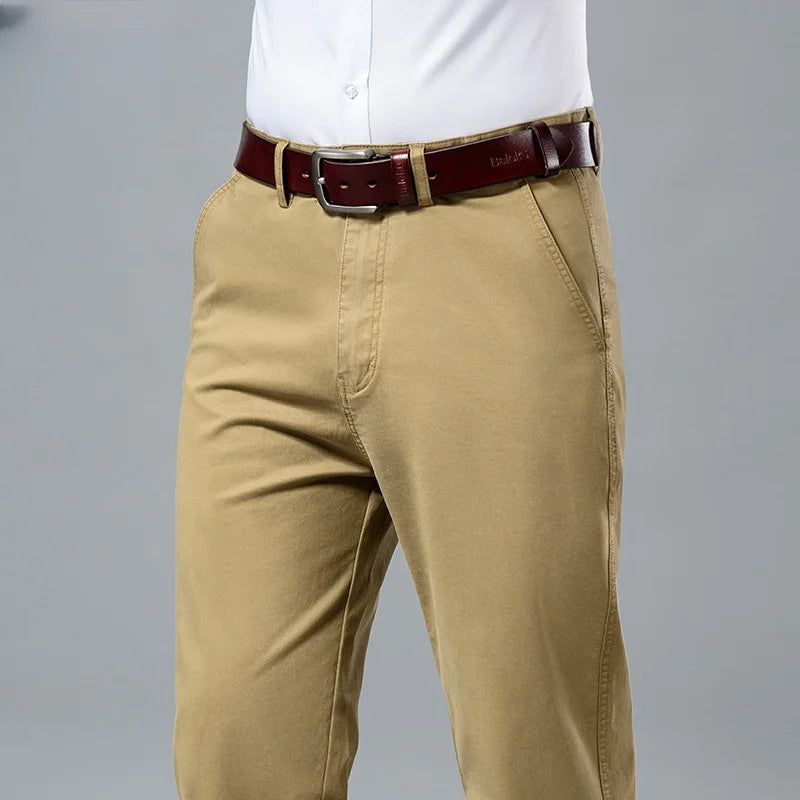 Pantalon d'été fin en coton pour hommes