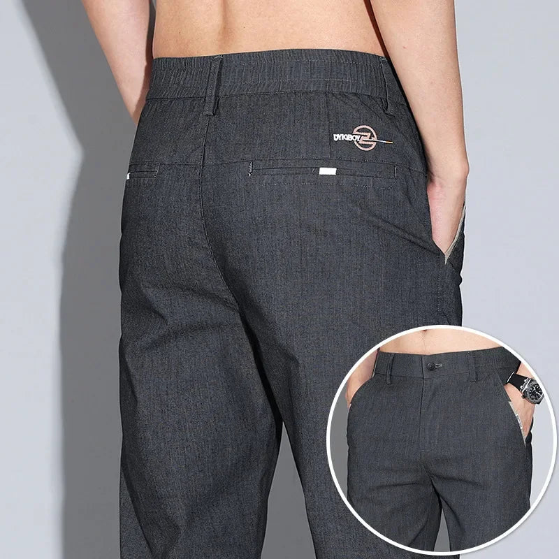 Pantalon décontracté slim pour hommes