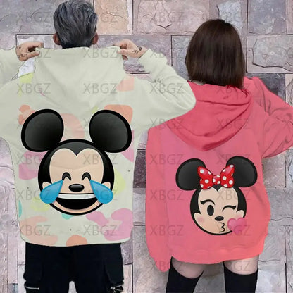 Sweat-shirt à capuche pour femme Mickey