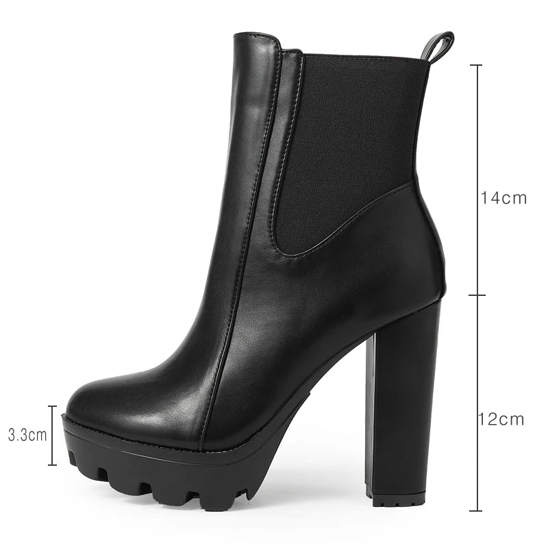 Bottines  de haute qualité talons hauts pour femmes