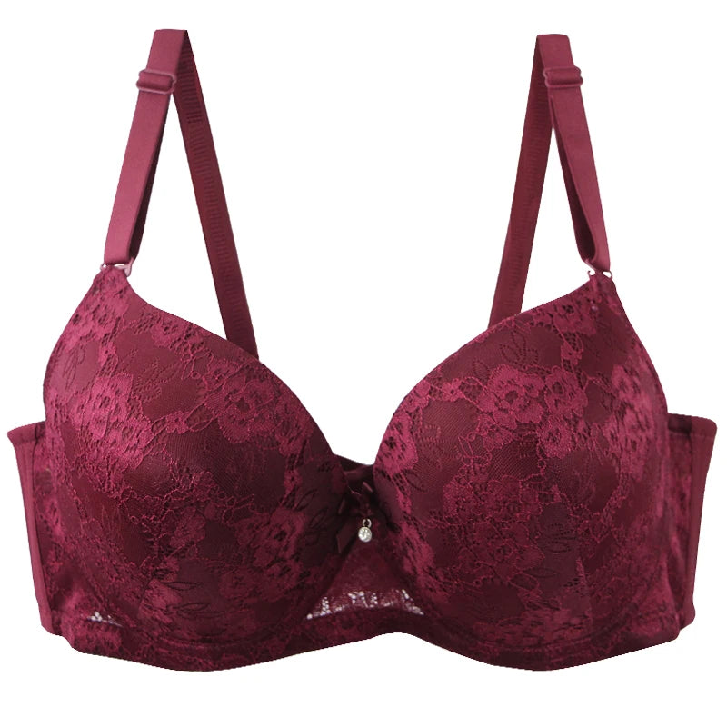 Soutien-gorge sexy à nœud floral pour femmes
