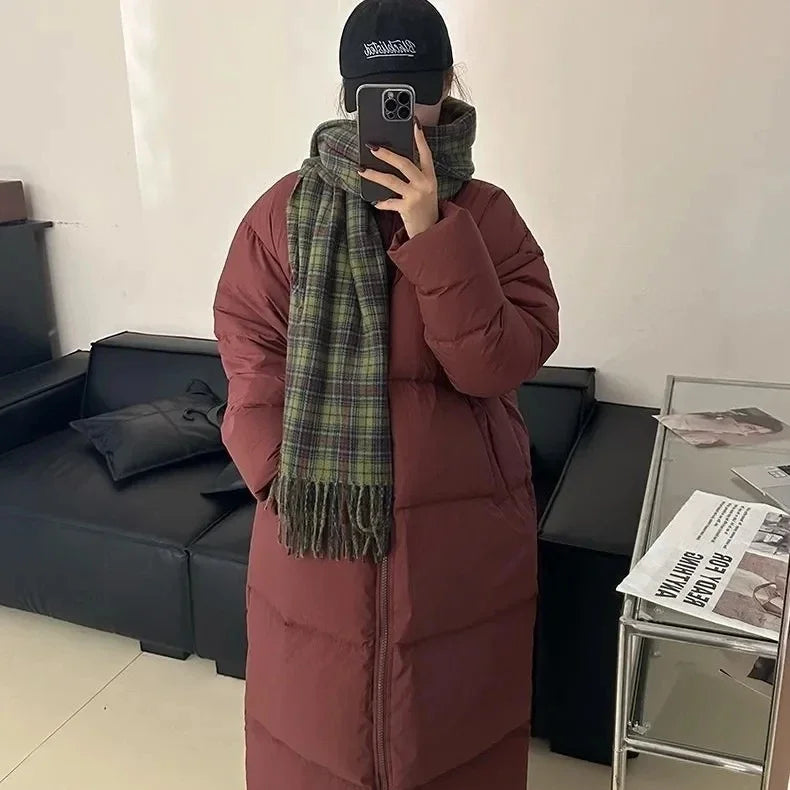 Doudoune d'hiver surdimensionnée pour femme,