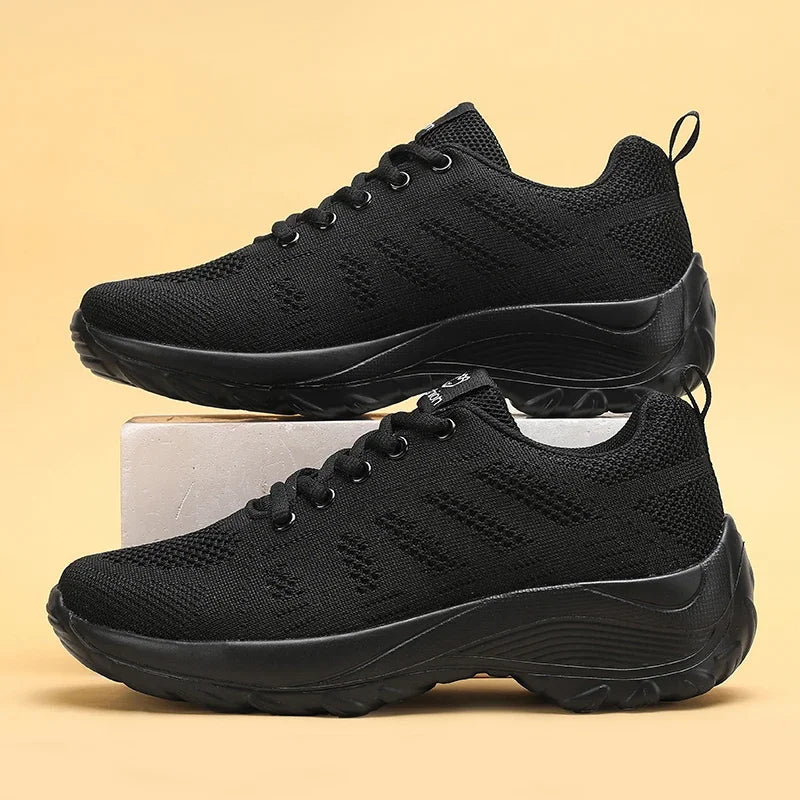 Chaussures de sport respirantes en maille pour hommes