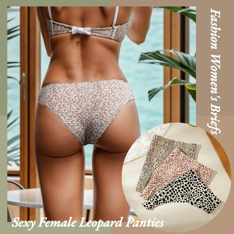 Culotte Sexy Imprimé Léopard pour Femme