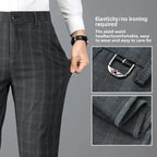 Pantalon à carreaux pour hommes