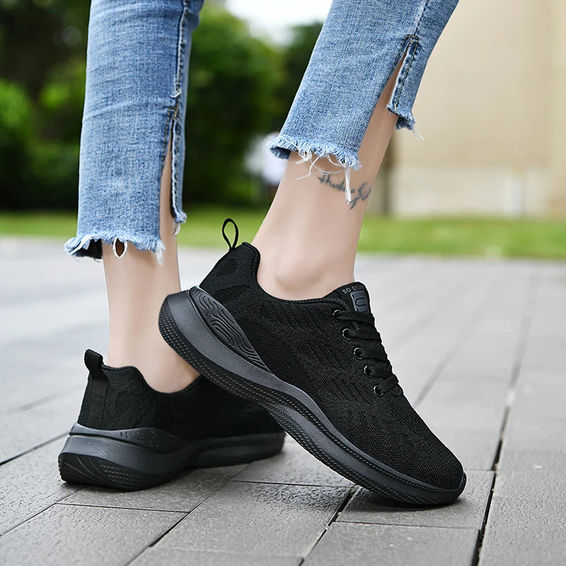 Baskets en maille respirantes pour femmes