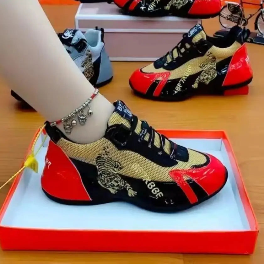 Baskets respirant à lacets pour homme et femme