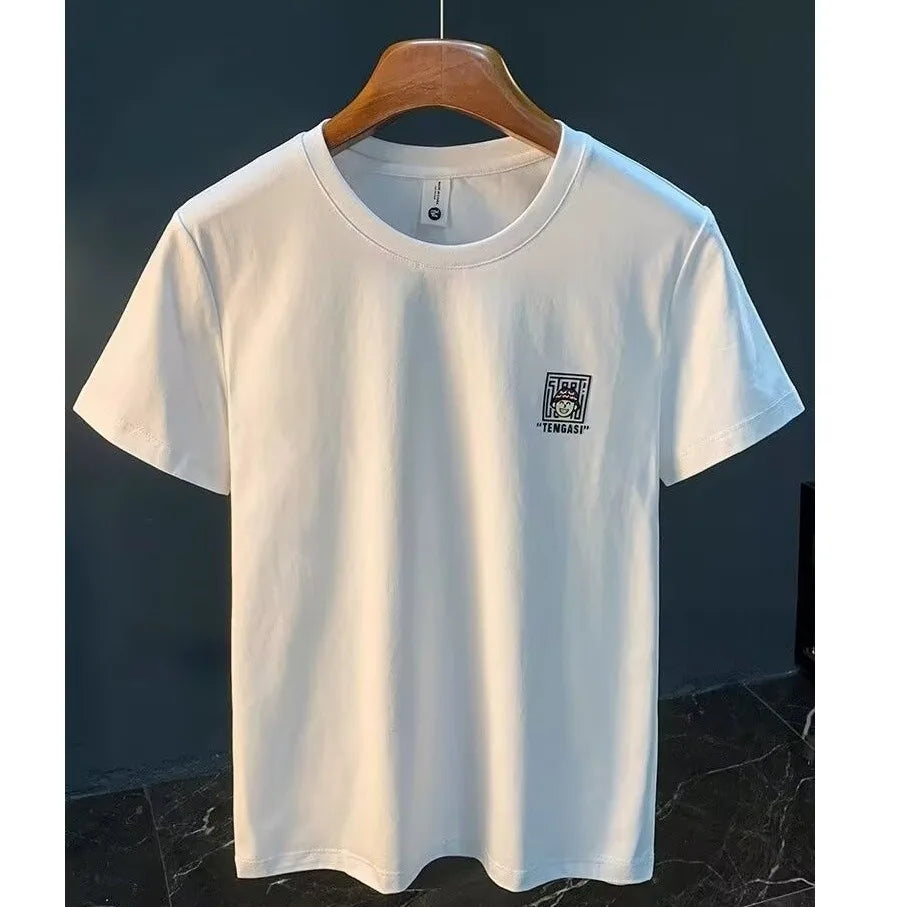 T-shirt à manches courtes coupe ajustée pour hommes