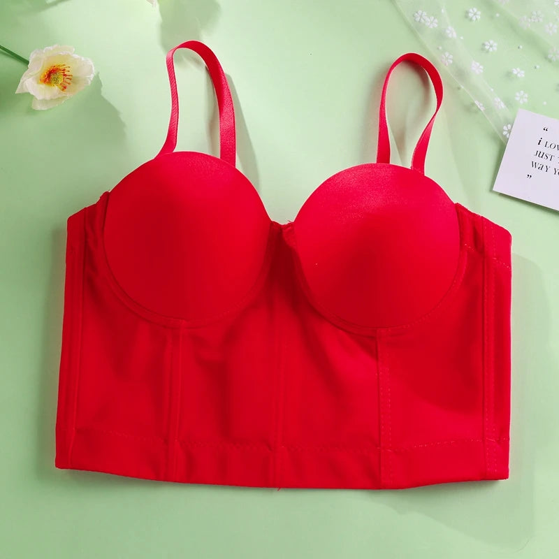 Soutien-gorge push up avec sous-vêtements pour femmes