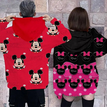 Sweat-shirt à capuche pour femme Mickey