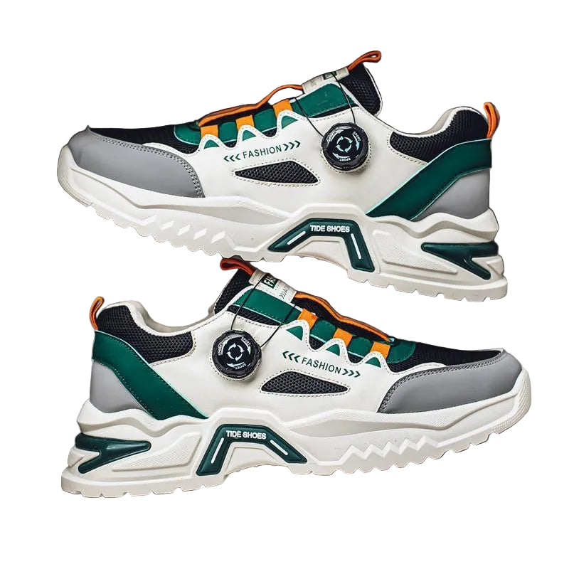 Baskets à lacets respirantes pour homme