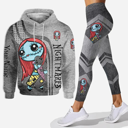 Ensemble sweat à capuche et Leggings Disney Cauchemar avant Noël Sally pour femme