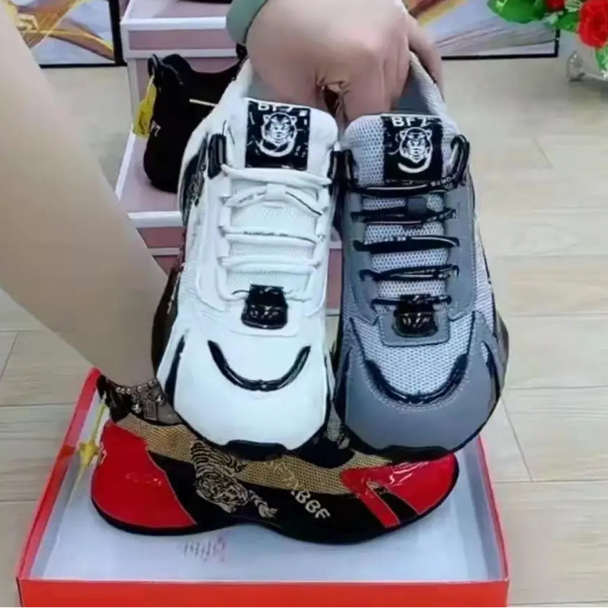 Baskets respirant à lacets pour homme et femme