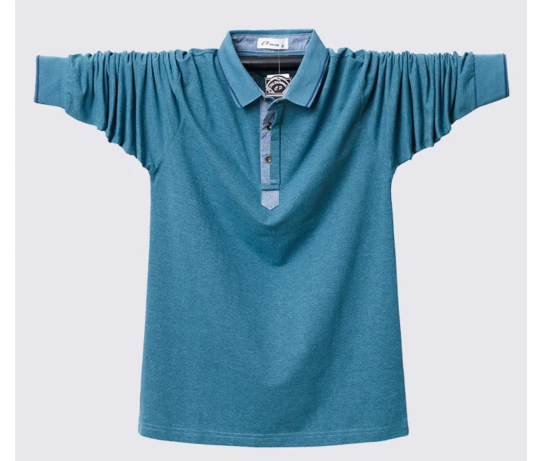 Polo à manches longues pour hommes