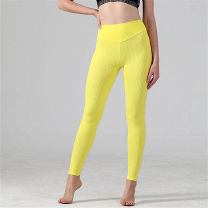 Leggings taille haute à pois pour femmes