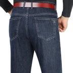 Jean taille haute pour hommes