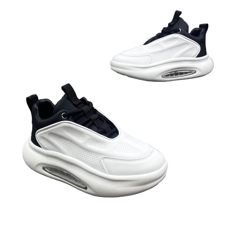 Basket décontractées en cuir PU pour hommes