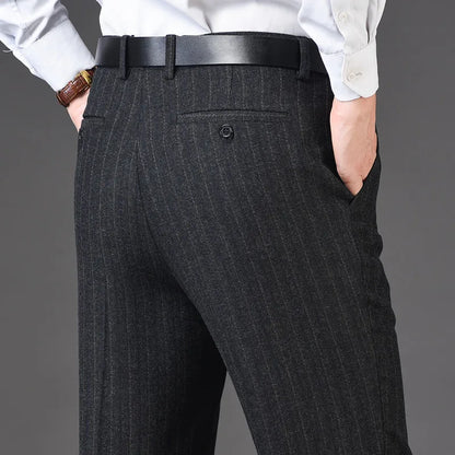 Pantalon de costume en cachemire pour hommes