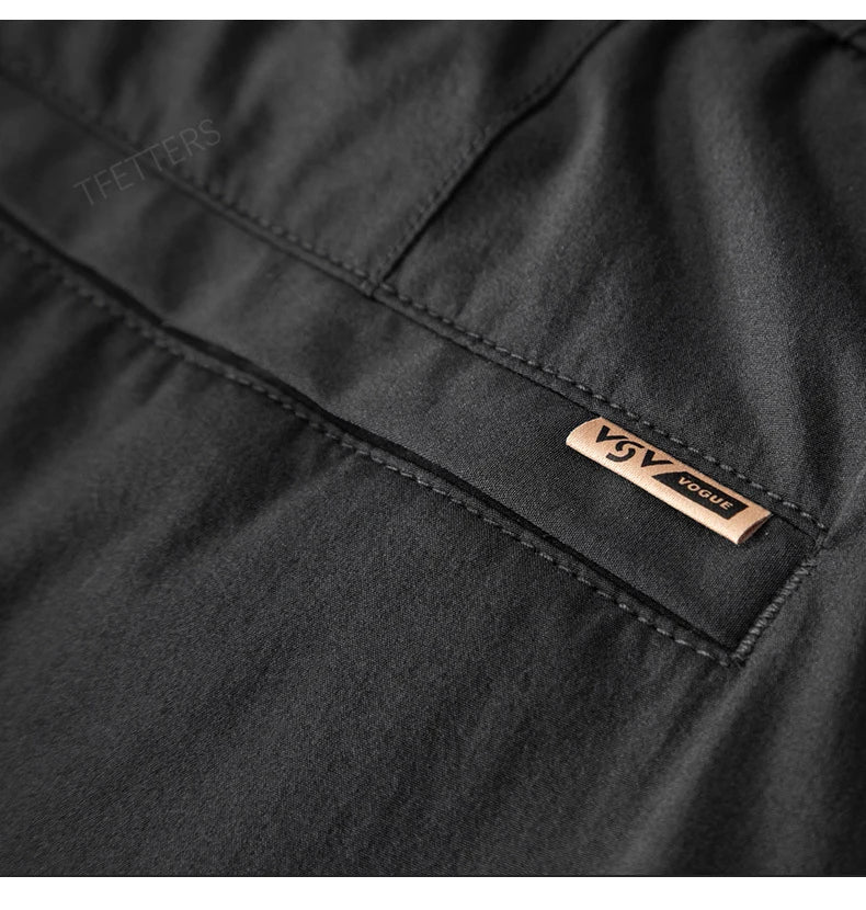 Pantalon taille élastique, décontracté pour hommes